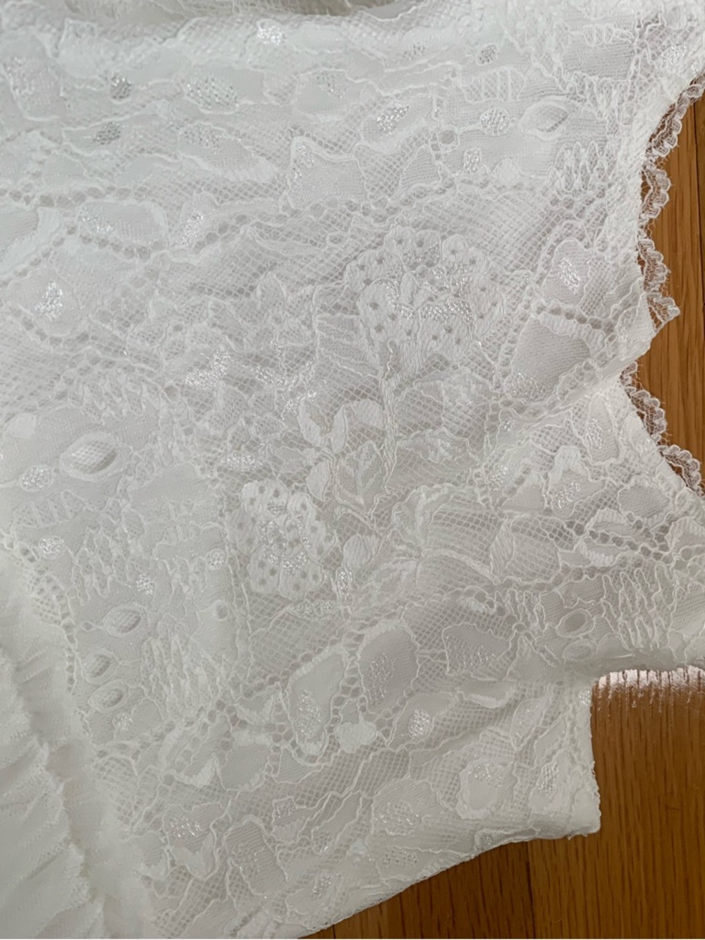 Camilla Flower Girl Dress in White - Picture 6 of 10